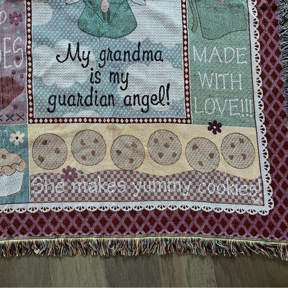 Grandma & Me Mohawk Home Blanket 4x6 Throw Blanket Christmas Present for Grandma - Picture 4 of 12